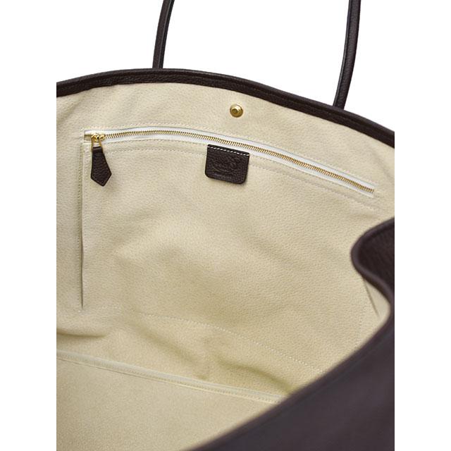 CISEI【チセイ/シセイ】トートバッグ Tote bag 941 LINDOS T.MORO シボ革 ブラウン | Cisei | 05