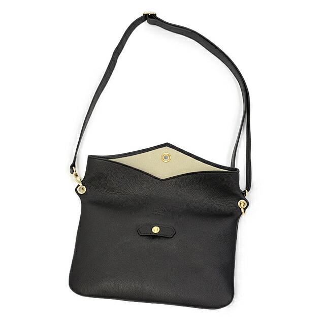 CISEI【チセイ/シセイ】2WAYサコッシュバッグ 1105 LD NERO シボ革 ブラック | Cisei | 02