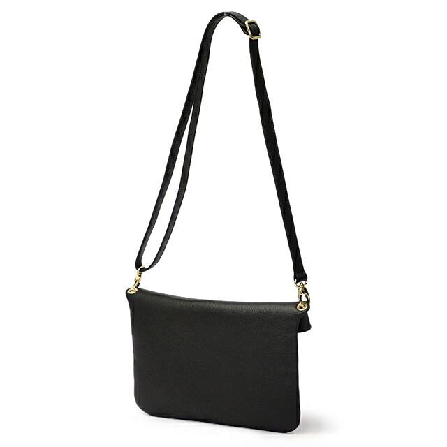 CISEI【チセイ/シセイ】2WAYサコッシュバッグ 1105 LD NERO シボ革 ブラック | Cisei | 03