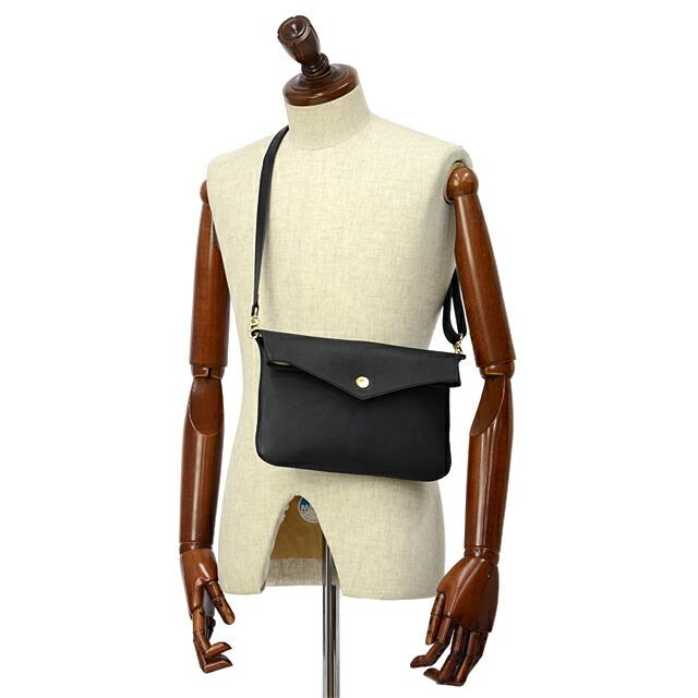 CISEI【チセイ/シセイ】2WAYサコッシュバッグ 1105 LD NERO シボ革 ブラック | Cisei | 06