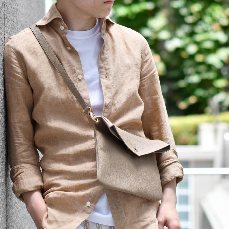 CISEI【チセイ/シセイ】2WAYサコッシュバッグ 1105 LD TAUPE シボ革 グレージュ | Cisei | 07