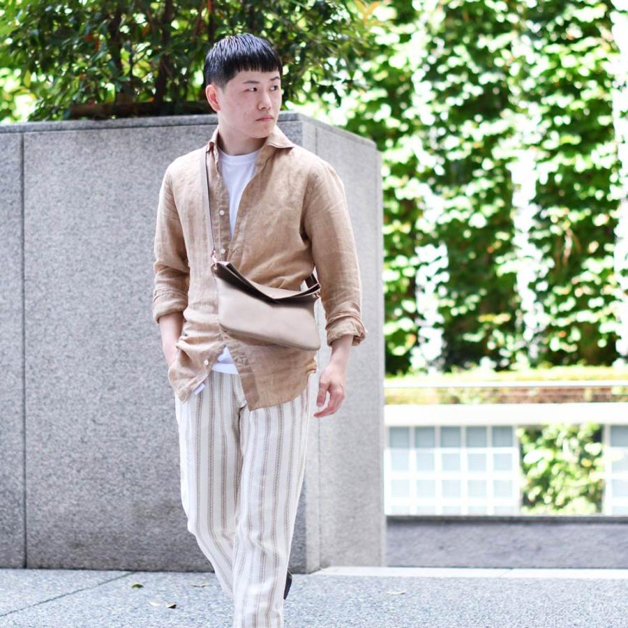 CISEI【チセイ/シセイ】2WAYサコッシュバッグ 1105 LD TAUPE シボ革 グレージュ | Cisei | 08