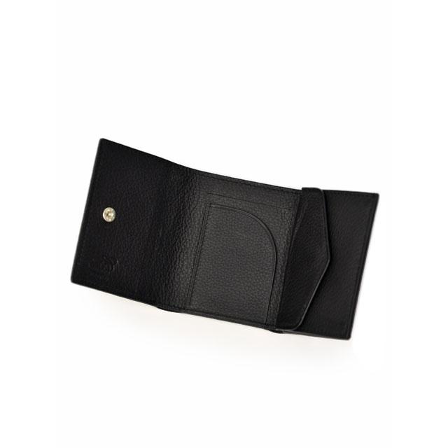 CISEI【チセイ/シセイ】レザーウォレット  P1030 CROCODILE NERO クロコダイル 3つ折り ブラック | Cisei | 02