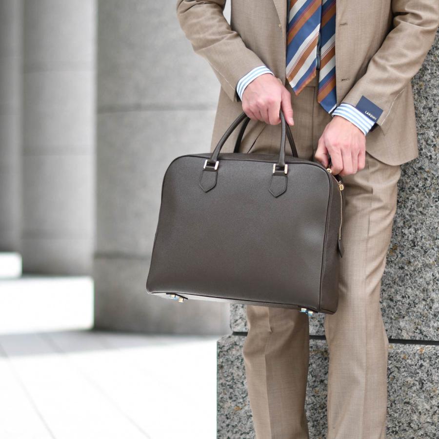 CISEI【チセイ/シセイ】別注 901 CINQUE WLS シボ革 ブリーフケース ブラウン | Cisei | 10