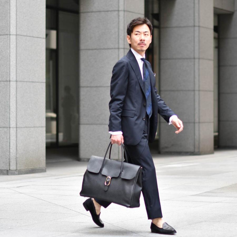 CISEI【チセイ/シセイ】フラップ付きトートバッグL 983 132 WLS NERO 型押し ブラック | Cisei | 10