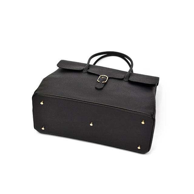 CISEI【チセイ/シセイ】フラップ付きトートバッグL 983 132 WLS NERO 型押し ブラック | Cisei | 03