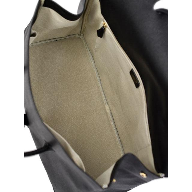 CISEI【チセイ/シセイ】フラップ付きトートバッグL 983 132 WLS NERO 型押し ブラック | Cisei | 04