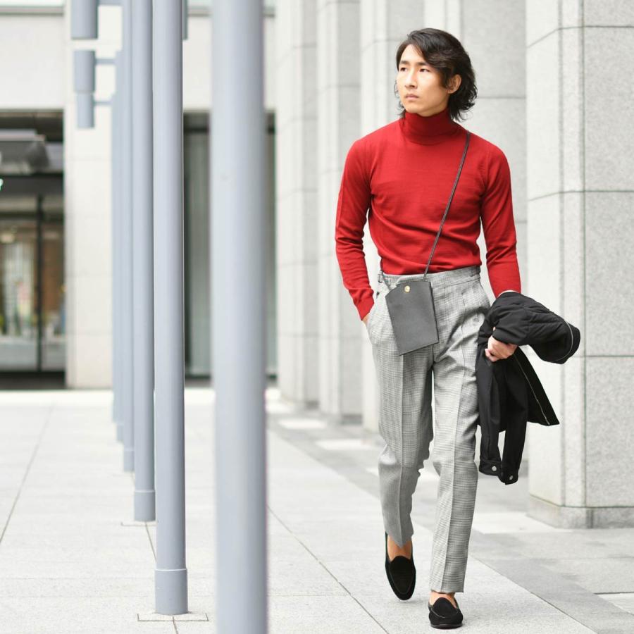 CISEI【チセイ/シセイ】スマートレザーポーチ 1260 LD NERO シボ革 ブラック | Cisei | 08