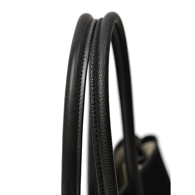 CISEI【チセイ/シセイ】別注トートバッグ 946 BG LD NERO/NERO キャンバス レザー クレイジーパターン ブラック×ブラック | Cisei | 12