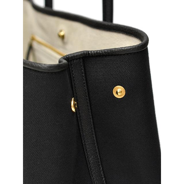 CISEI【チセイ/シセイ】別注トートバッグ 946 BG LD NERO/NERO キャンバス レザー クレイジーパターン ブラック×ブラック | Cisei | 08