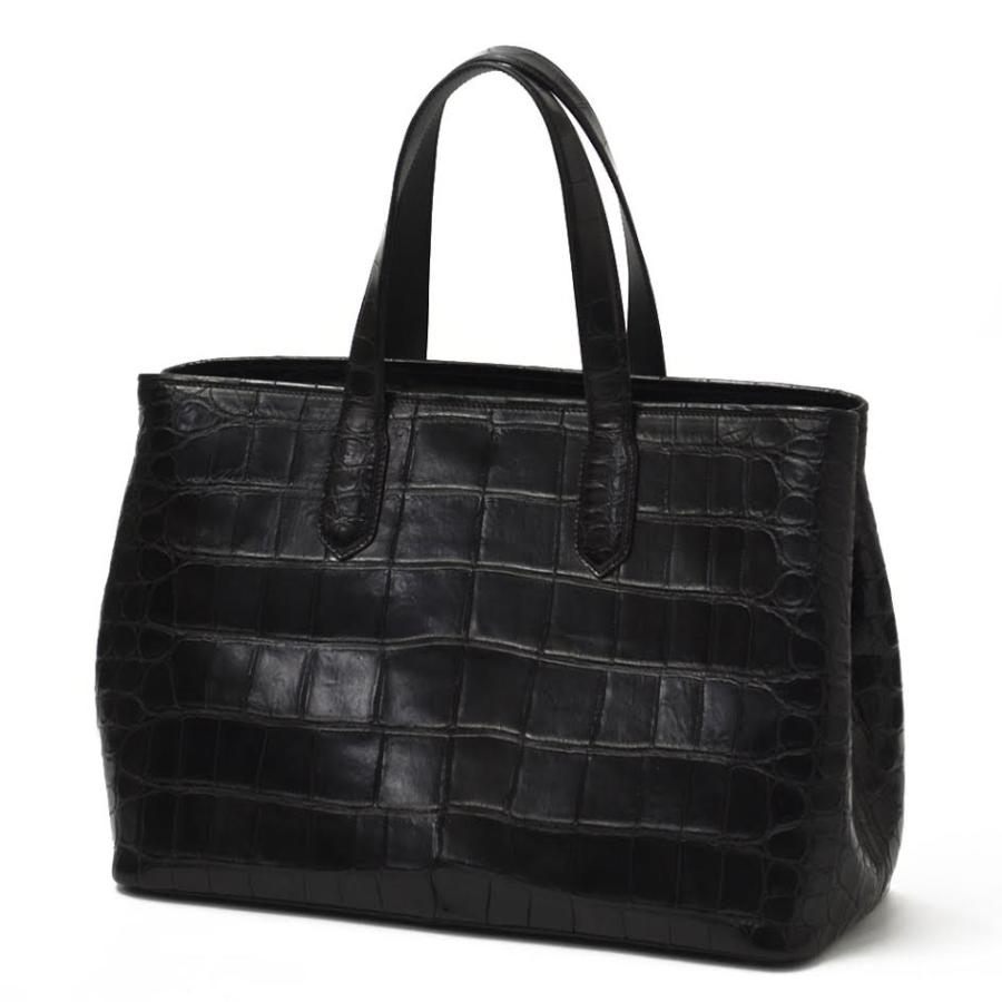 CISEI【チセイ/シセイ】CROCODILE  BLACK クロコダイル  トートバッグ ブラック | Cisei