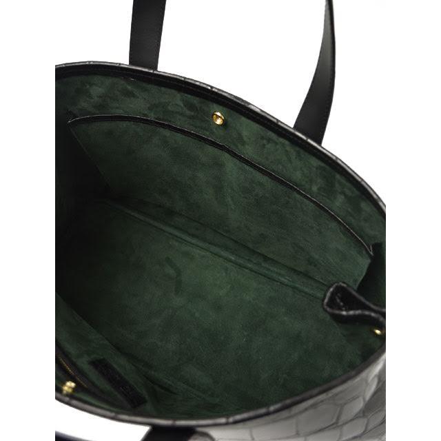 CISEI【チセイ/シセイ】CROCODILE  BLACK クロコダイル  トートバッグ ブラック | Cisei | 06