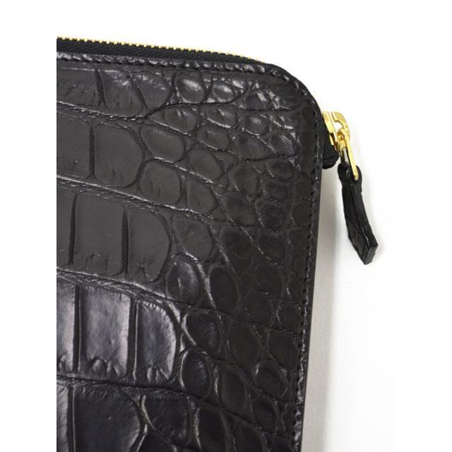 CISEI【チセイ/シセイ】CROCODILE clutch bag BLACK (クロコダイル  クラッチバッグ ブラック) | Cisei | 02