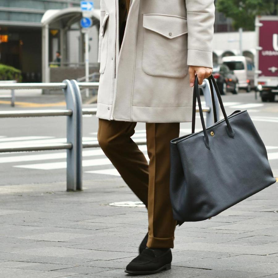 【ポイント5倍】CISEI【チセイ/シセイ】トートバッグ Tote bag 941 LINDOS NAVY シボ革 ネイビー | Cisei | 15