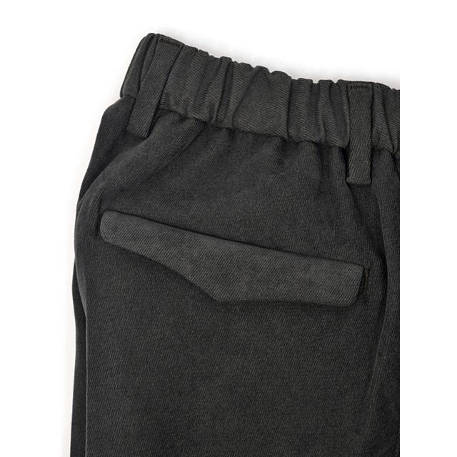 【ポイント5倍】DEVORE Incipit【デヴォレ インチピット】ワンプリーツイージーパンツ DVR15 U7016 214 ストレッチ ポリエステル グレー | INCIPIT | 05