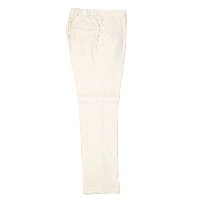 【18日 20時〜 P5倍】DEVORE Incipit【デヴォレインチピット】ワンプリーツイージーパンツ DVR15 TC106 リネン コットン ストレッチ オフホワイト |  | 04