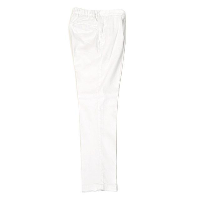 DEVORE Incipit【デヴォレインチピット】ワンプリーツイージーパンツ DVR15 TC100 リネン コットン ストレッチ ホワイト |  | 04