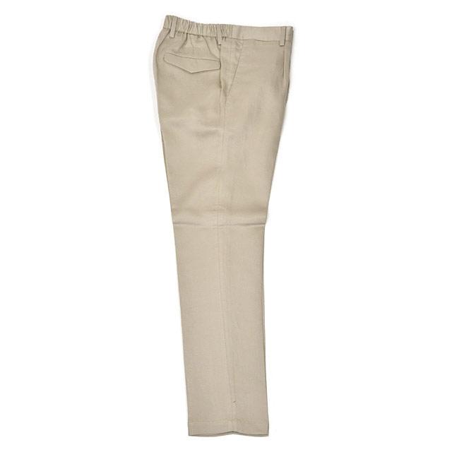 【18日 20時〜 P5倍】DEVORE Incipit【デヴォレインチピット】ワンプリーツイージーパンツ DVR15 G1037 538 テンセル リネン ベージュ |  | 04