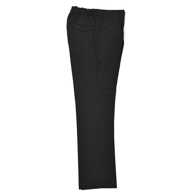 DEVORE Incipit【デヴォレインチピット】ワンプリーツイージーパンツ DVR15 W2007 0001 テクノウール ウール ポリエステル ストレッチ ブラック |  | 04