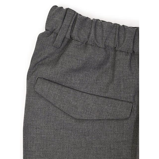 DEVORE Incipit【デヴォレインチピット】ワンプリーツイージーパンツ DVR15 W2007 0205 テクノウール ウール ポリエステル ストレッチ グレー |  | 05