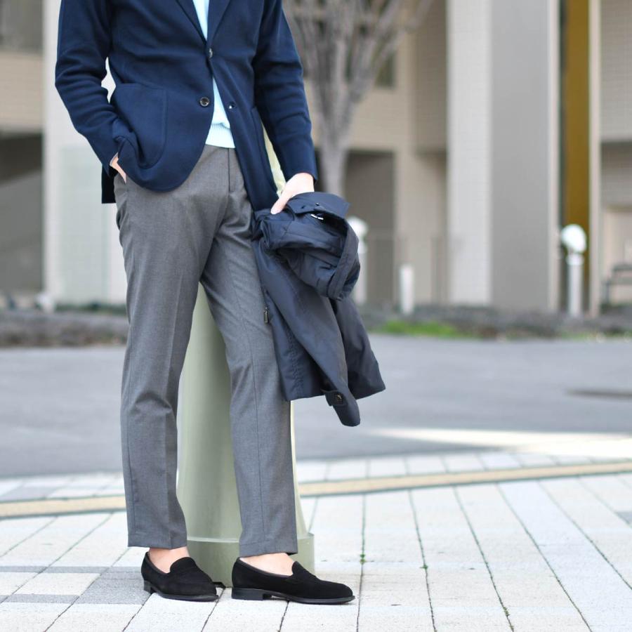 【SALE】DEVORE Incipit【デヴォレインチピット】ワンプリーツイージーパンツ DVR15 W2007 テクノウール ウール ポリエステル ストレッチ グレー | INCIPIT | 07