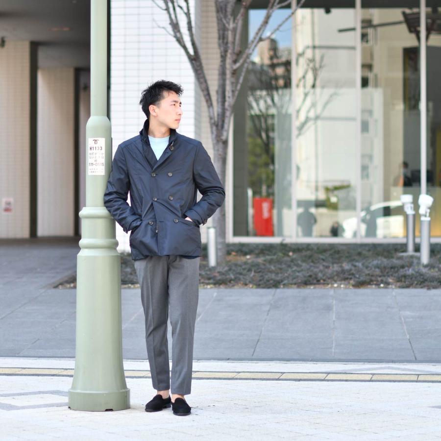 DEVORE Incipit【デヴォレインチピット】ワンプリーツイージーパンツ DVR15 W2007 0205 テクノウール ウール ポリエステル ストレッチ グレー |  | 08