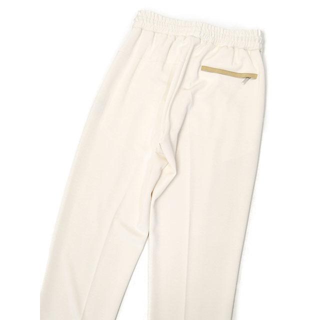 DEVORE Incipit【デヴォレインチピット】イージーパンツ DVR48 M6067 0106 ビスコース ポリエステル ストレッチ ホワイト | INCIPIT | 03