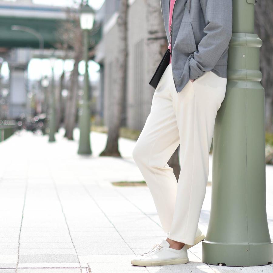 DEVORE Incipit【デヴォレインチピット】イージーパンツ DVR48 M6067 0106 シルキージャージ ビスコース ポリエステル ストレッチ ホワイト |  | 07