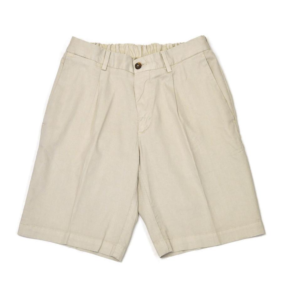 DEVORE Incipit【デヴォレインチピット】ワンプリーツイージーパンツ D155C G049 562リネン コットン ストレッチ ナチュラル | 