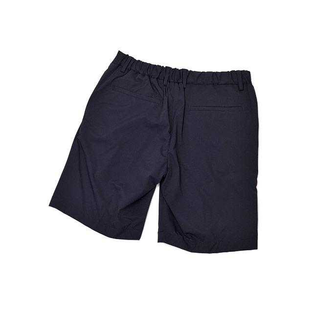 DEVORE Incipit【デヴォレ インチピット】ワンプリーツ イージーショーツ D155C 1000 325ナイロン ストレッチ ネイビー |  | 02