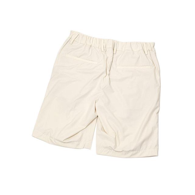 【18日 20時〜 P5倍】DEVORE Incipit【デヴォレ インチピット】ワンプリーツ イージーショーツ D155C 1000 114 ナイロン ストレッチ アイボリー |  | 02