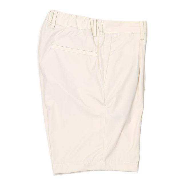 【18日 20時〜 P5倍】DEVORE Incipit【デヴォレ インチピット】ワンプリーツ イージーショーツ D155C 1000 114 ナイロン ストレッチ アイボリー |  | 03