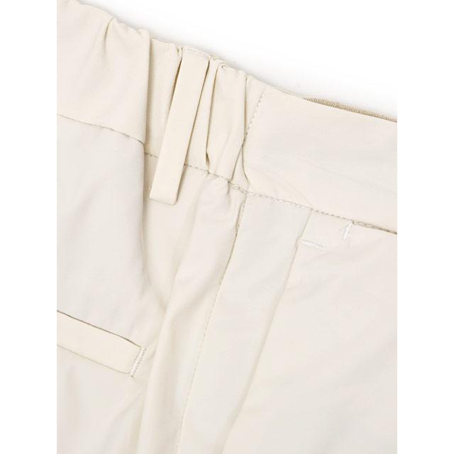 DEVORE Incipit【デヴォレ インチピット】ワンプリーツ イージーショーツ D155C 1000 114 ナイロン ストレッチ アイボリー |  | 04