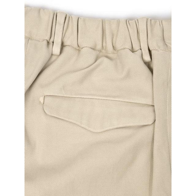 DEVORE Incipit【デヴォレ インチピット】ワンプリーツイージーパンツ DVR15 G046 581 ストレッチ テンセル コットン ツイル ベージュ |  | 05