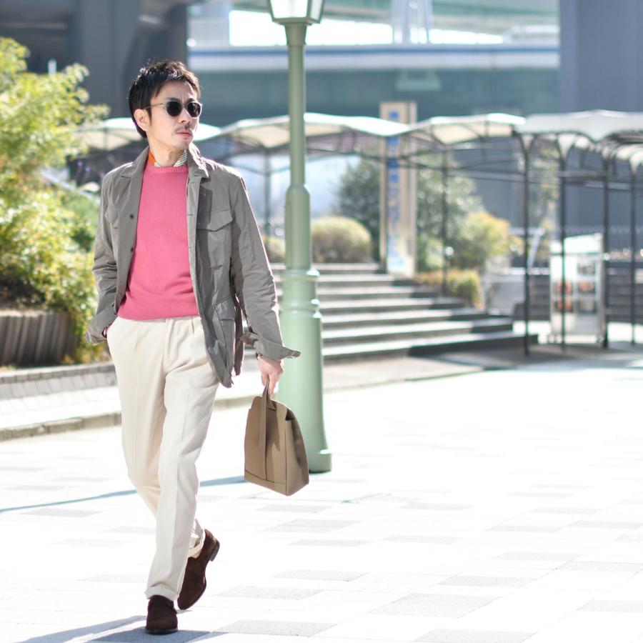 【18日 20時〜 P5倍】DEVORE Incipit【デヴォレ インチピット】ワンプリーツイージーパンツ DVR15 G046 581 ストレッチ テンセル コットン ツイル ベージュ |  | 07