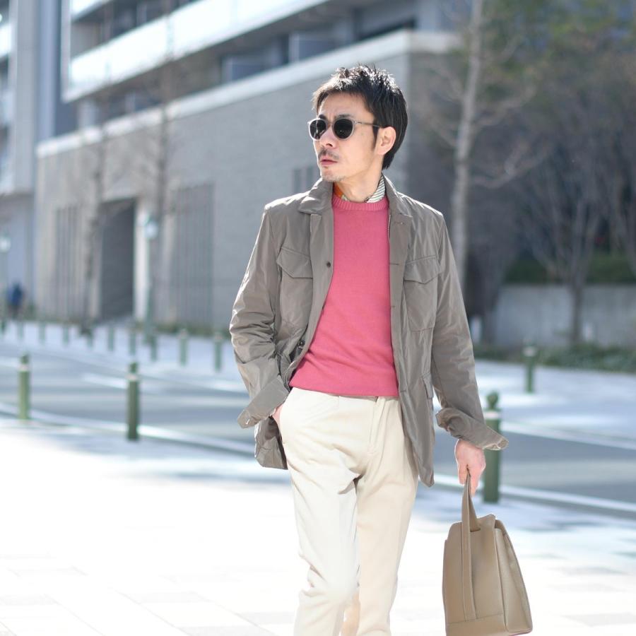 DEVORE Incipit【デヴォレ インチピット】ワンプリーツイージーパンツ DVR15 G046 581 ストレッチ テンセル コットン ツイル ベージュ |  | 08