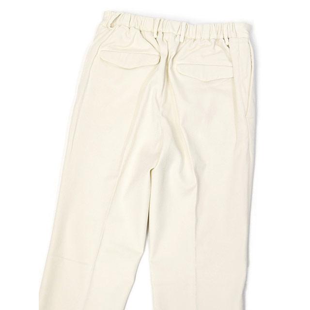 DEVORE Incipit【デヴォレ インチピット】ワンプリーツイージーパンツ DVR15 G046 106 ストレッチ テンセル コットン ツイル アイボリー |  | 03
