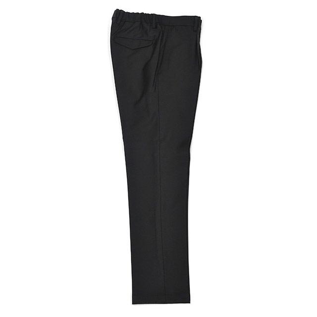 DEVORE Incipit【デヴォレ インチピット】ワンプリーツイージーパンツ DVR15 W2022 1 ストレッチ ウール ポリエステル ブラック |  | 04