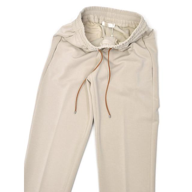 DEVORE Incipit【デヴォレインチピット】イージーパンツ DVR48 M6070 0538 シルキーフリース ポリエステル モダール ストレッチ ベージュ |  | 02