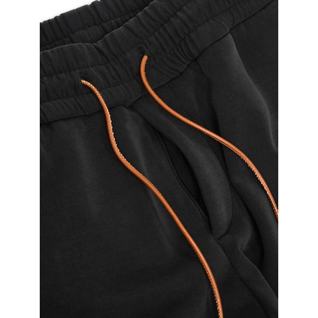 【18日 20時〜 P5倍】DEVORE Incipit【デヴォレインチピット】イージーパンツ DVR48 M6070 0001 シルキーフリース ポリエステル モダール ストレッチ ブラック | INCIPIT | 05