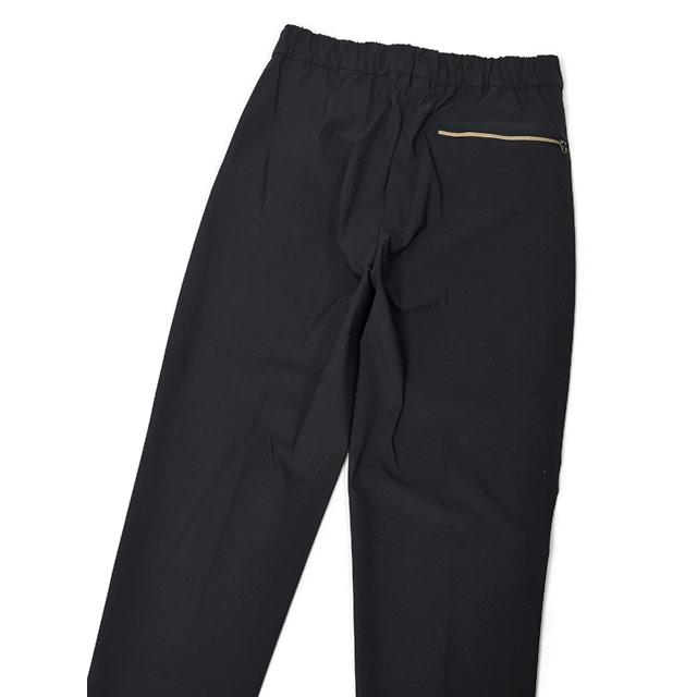 DEVORE Incipit【デヴォレ インチピット】ワンプリーツイージーパンツ DVR70 H1011 001 ポリアミド ポケッタブル ブラック |  | 03