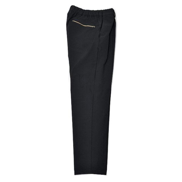 【ポイント5倍】DEVORE Incipit【デヴォレ インチピット】ワンプリーツイージーパンツ DVR70 H1011 001 ポリアミド ポケッタブル ブラック |  | 04