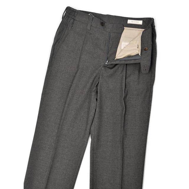 DEVORE Incipit【デヴォレ インチピット】ワンプリーツイージーパンツ DVR47 W2007 205 ウォッシャブルウール ポリエステル グレー |  | 02