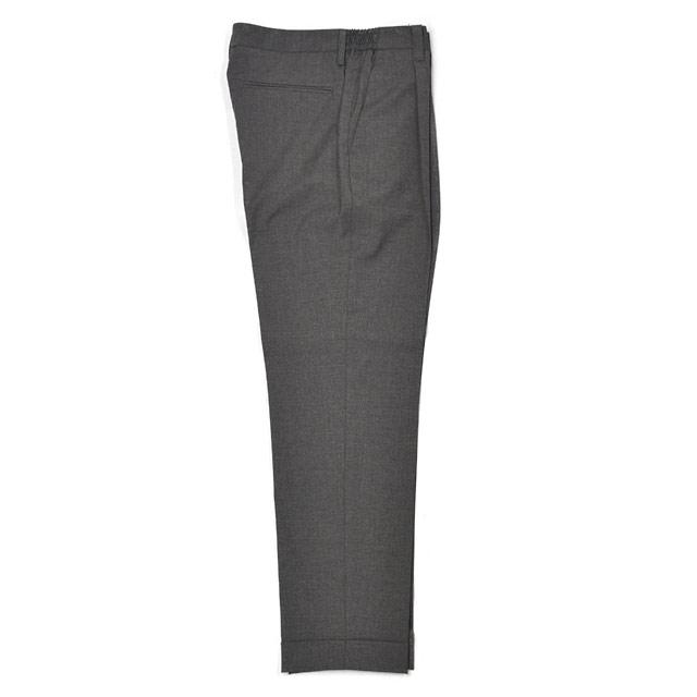 DEVORE Incipit【デヴォレ インチピット】ワンプリーツイージーパンツ DVR47 W2007 205 ウォッシャブルウール ポリエステル グレー |  | 04