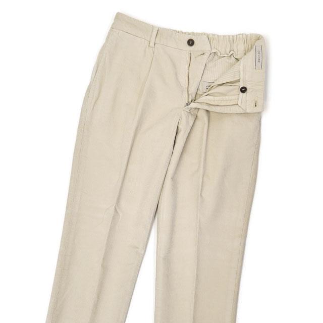DEVORE Incipit【デヴォレ インチピット】ワンプリーツイージーパンツ DVR15 V010 581 コーデュロイ ベージュ | INCIPIT | 02