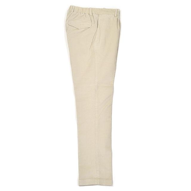 【18日 20時〜 P5倍】DEVORE Incipit【デヴォレ インチピット】ワンプリーツイージーパンツ DVR15 V010 581 コーデュロイ ベージュ | INCIPIT | 04