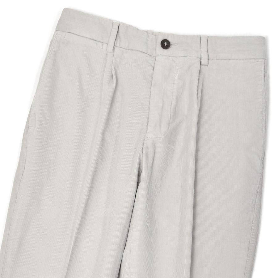 DEVORE Incipit【デヴォレ インチピット】ワンプリーツイージーパンツ DVR15 V010 103 コーデュロイ グレー | 