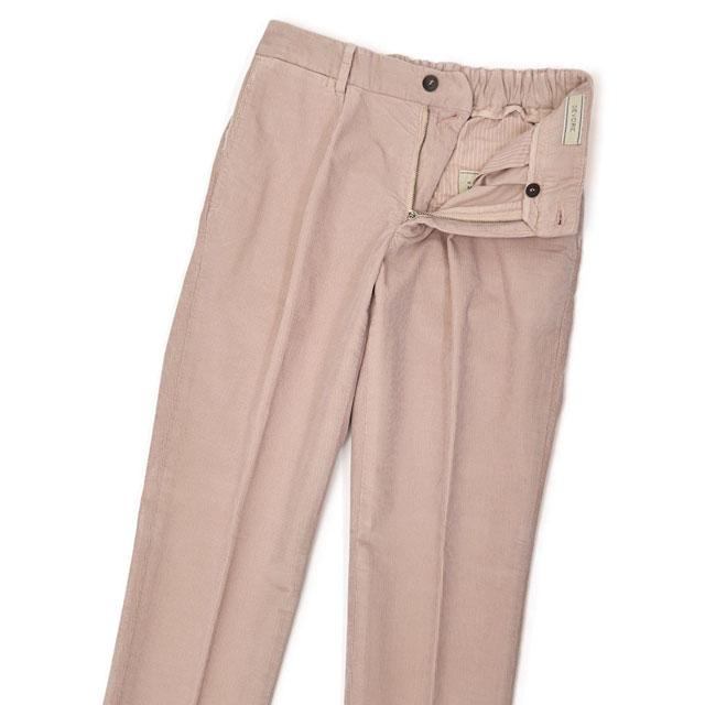 DEVORE Incipit【デヴォレ インチピット】ワンプリーツイージーパンツ DVR15 V010 204 コーデュロイ ペールピンク |  | 02