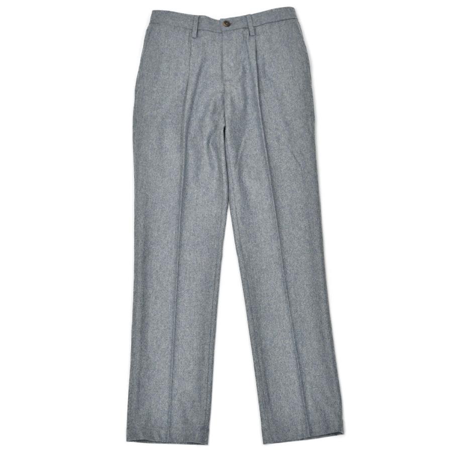 【FINAL SALE 返品交換不可】DEVORE Incipit【デヴォレ インチピット】ワンプリーツイージーパンツ DVR15 W2060 310ヴァージンウール SUPER130 ブルー |  | 01