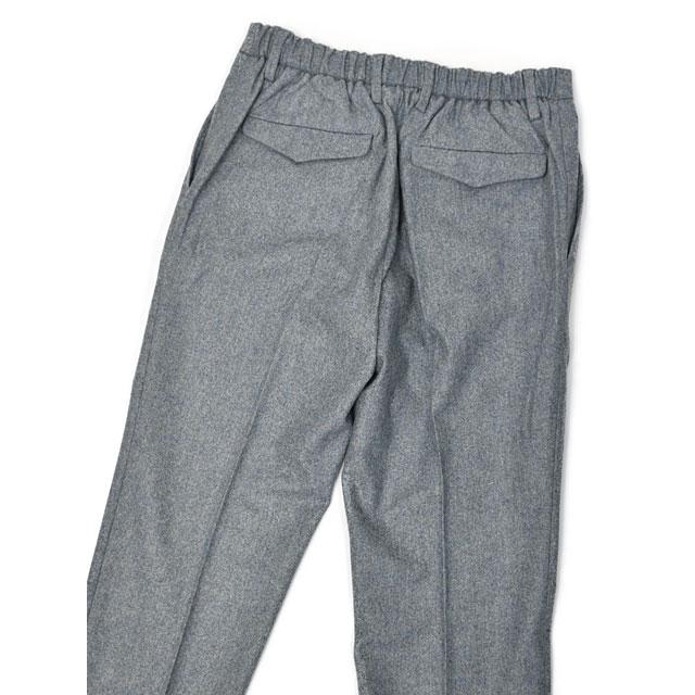 【FINAL SALE 返品交換不可】DEVORE Incipit【デヴォレ インチピット】ワンプリーツイージーパンツ DVR15 W2060 310ヴァージンウール SUPER130 ブルー |  | 03